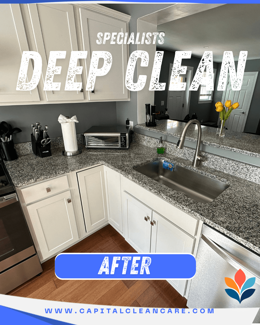 After cleaning