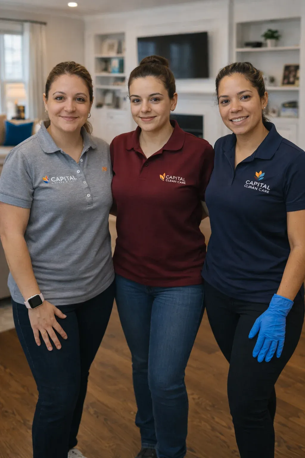 Capital Clean Care team of professional cleaners