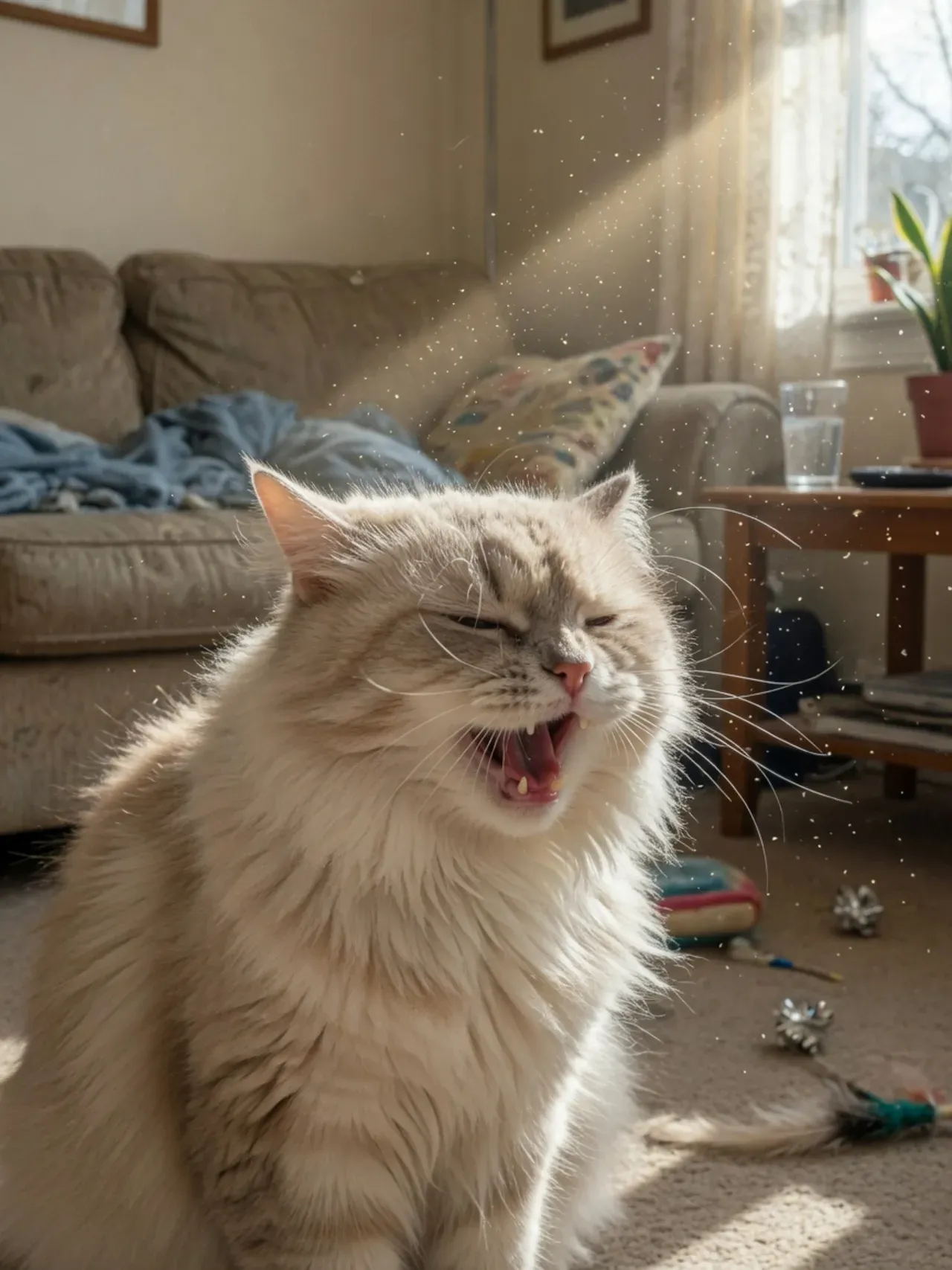 Is Your Pet Sneezing? How Household Dust Affects Their Lungs