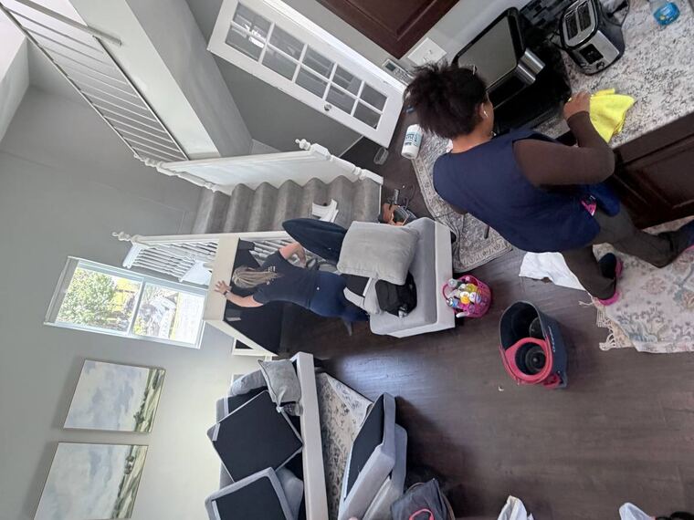 Two Capital Clean Care background-checked professional cleaners